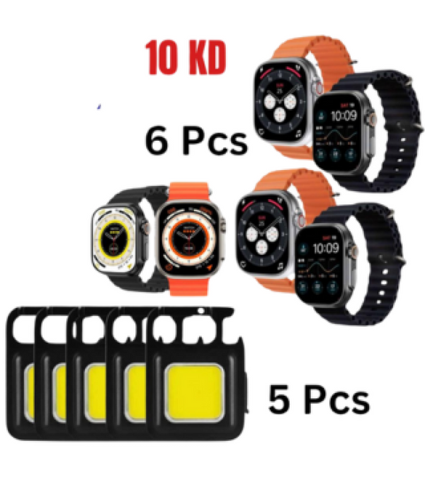 عرض 6ساعات و 5كشافات