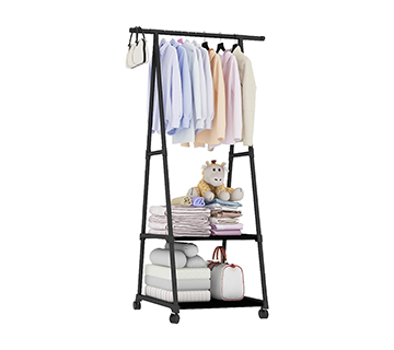 حامل ومنظم ملابس معدني